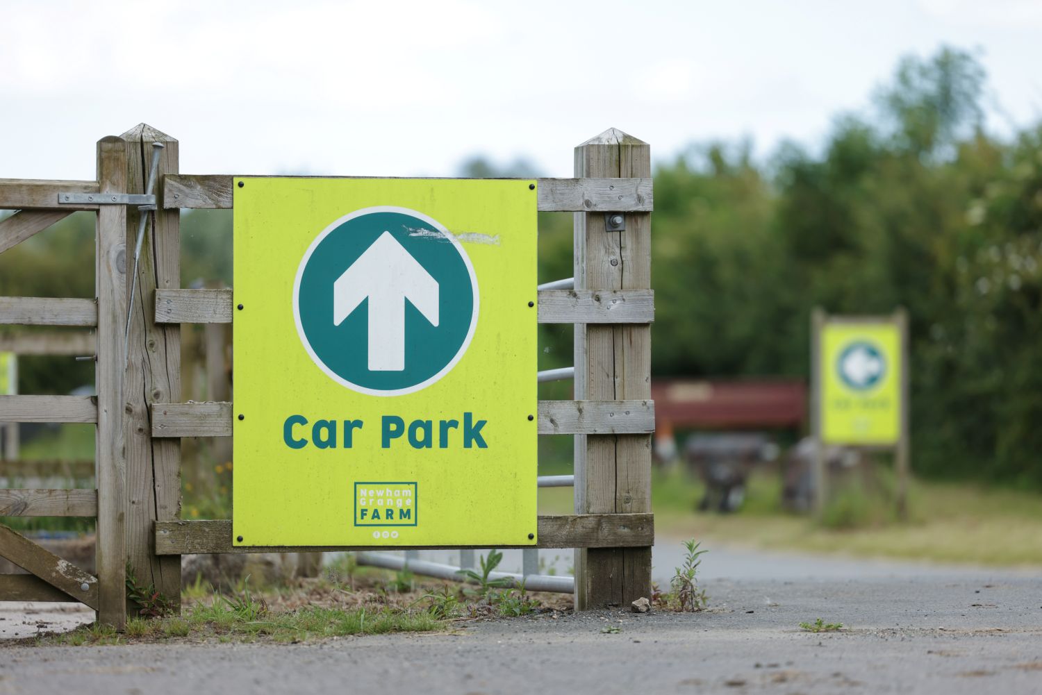 Newham Grange car park signs