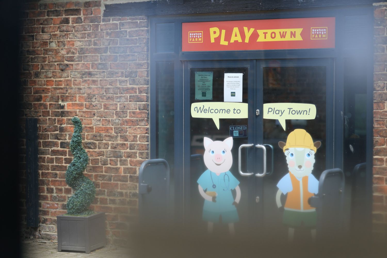 Play Town entrance