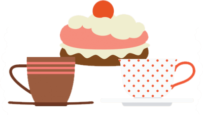Newham Grange illustration cafe cakes drinks Newham Grange illustration cafe cakes drinks