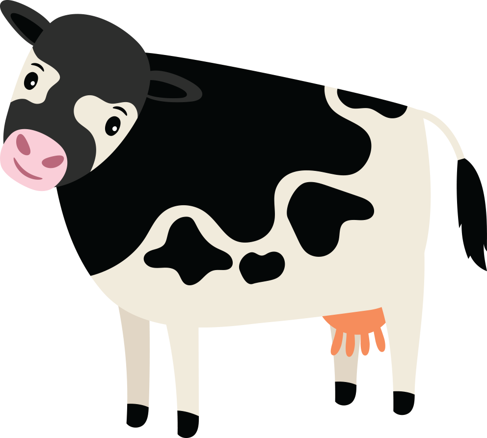 newham grange illustration cow