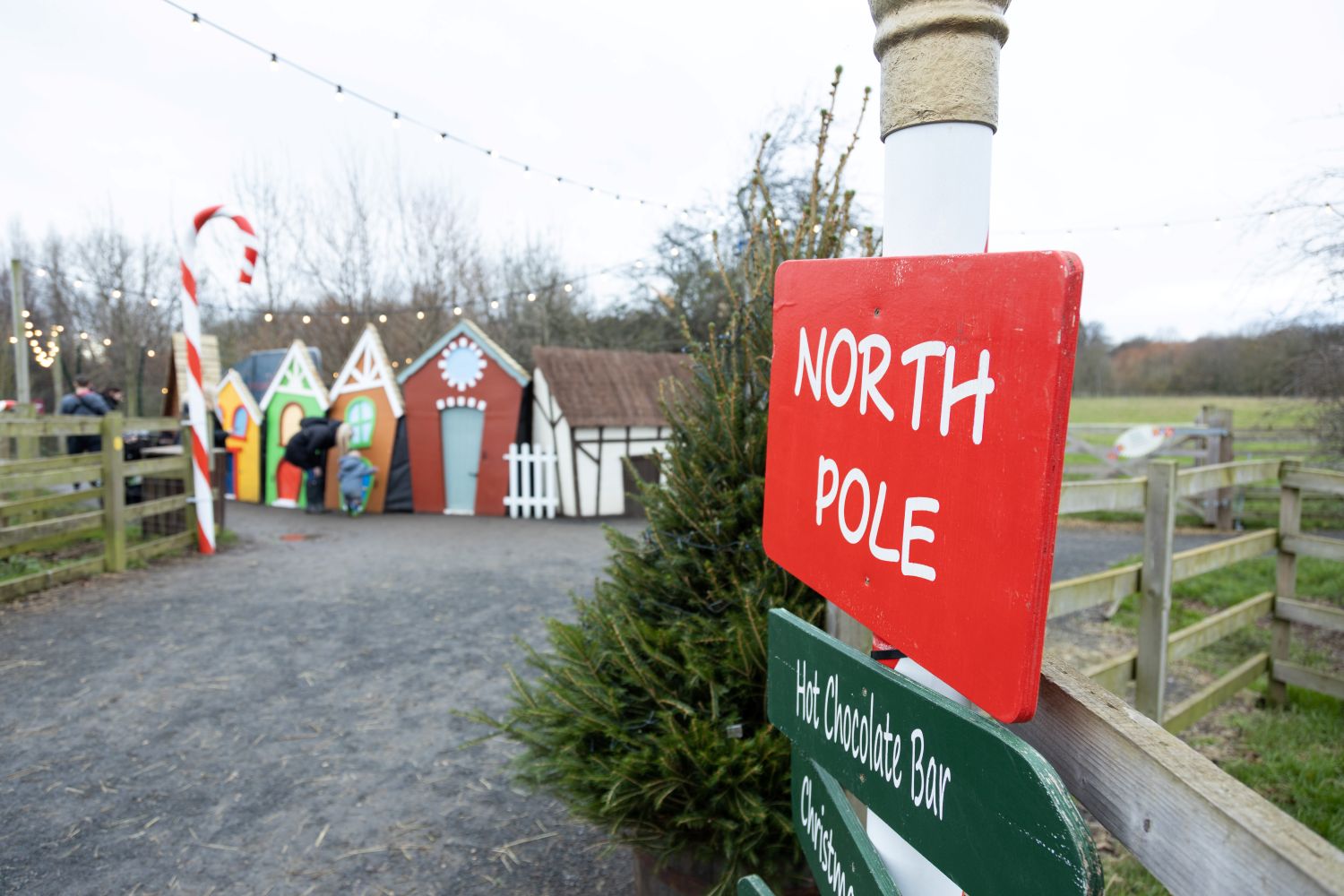Christmas at newham grange farm - north pole