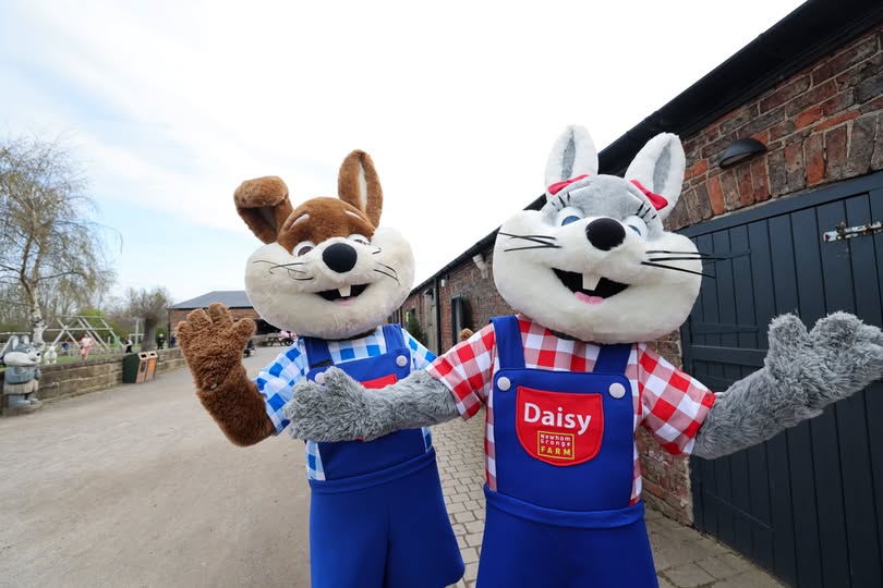 Daisy and Dan Mascots Daisy and Dan